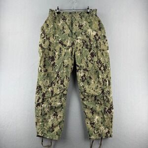 Military Pants Mens Medium X Short NWU Type III USN Navy Seals Digi Camo Cargo